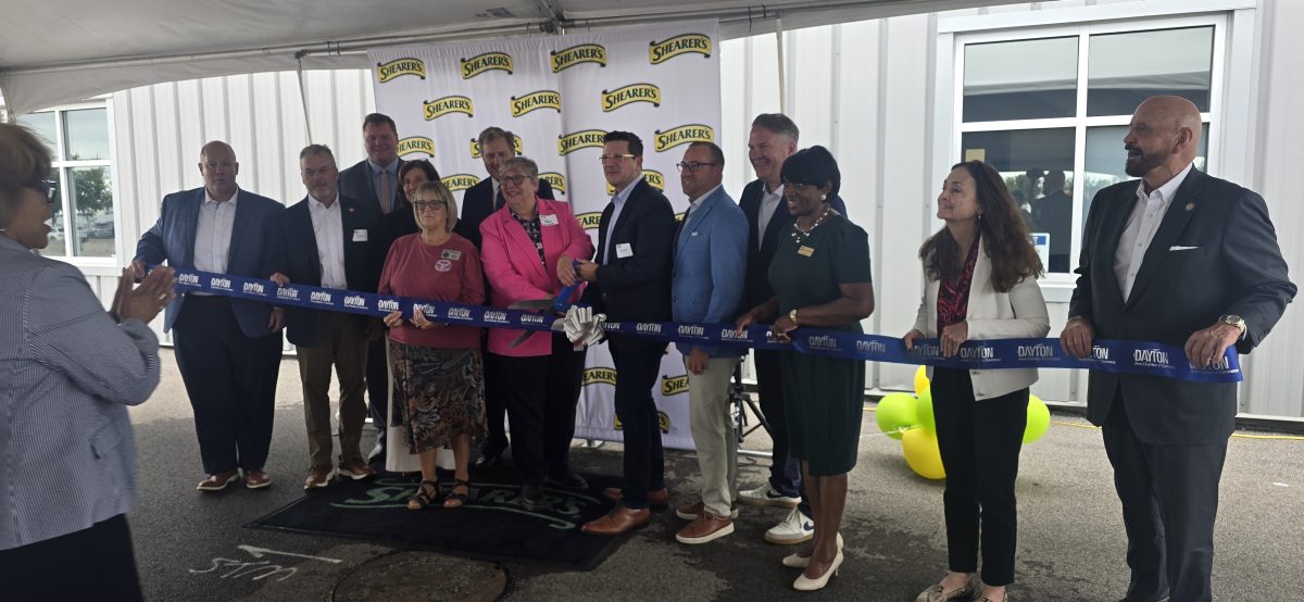 Shearers Ribbon Cut